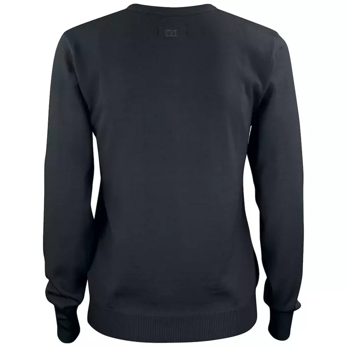 Cutter & Buck Everett women's sweatshirt with merino wool, Black, large image number 1