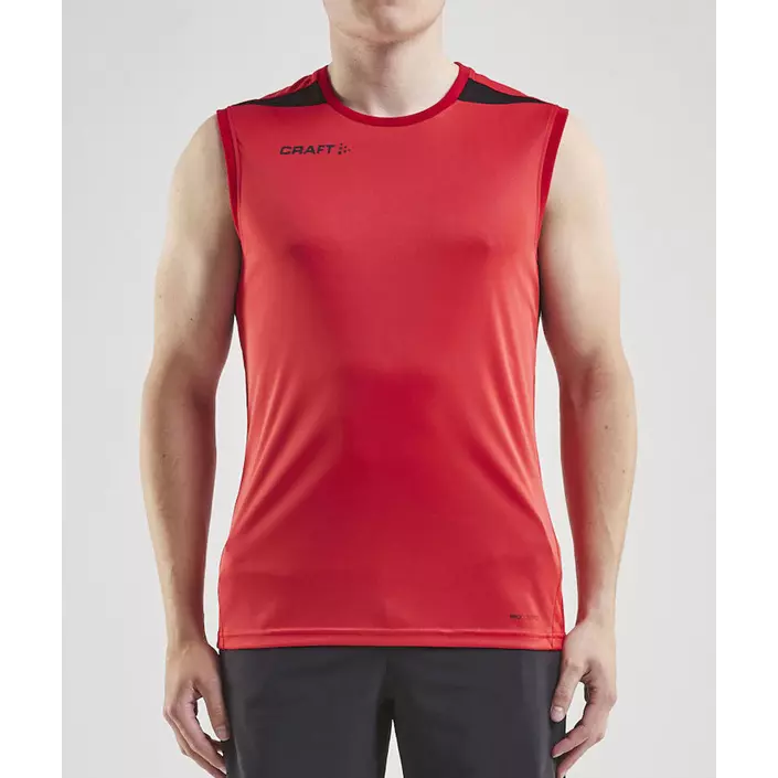 Craft Pro Control Impact tank top, Bright red, large image number 1