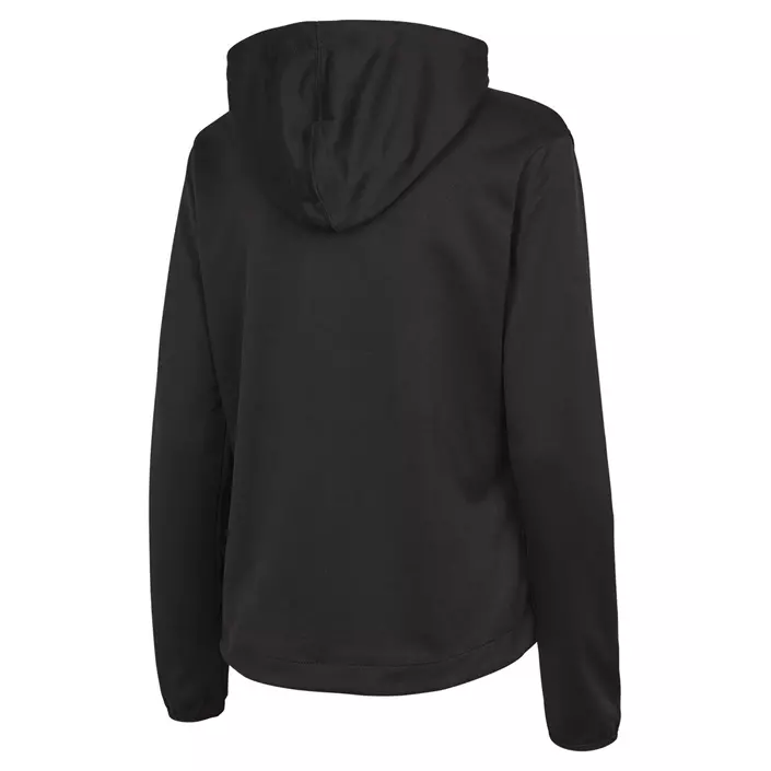 IK hoodie med glidelås til barn, Black, large image number 1