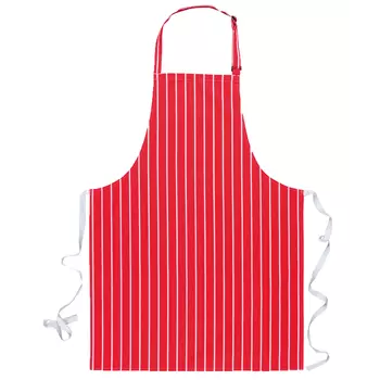 Portwest S849 bib apron, Red/White