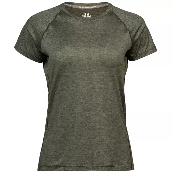 Tee Jays CoolDry women's T-shirt, Olive Melange, large image number 0