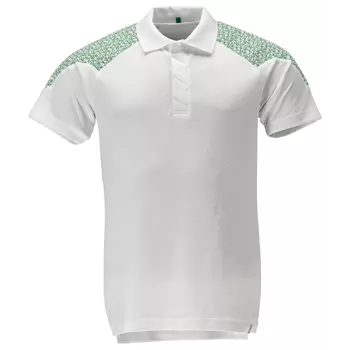 Mascot Food & Care Premium Performance HACCP-approved polo shirt, White/Grassgreen