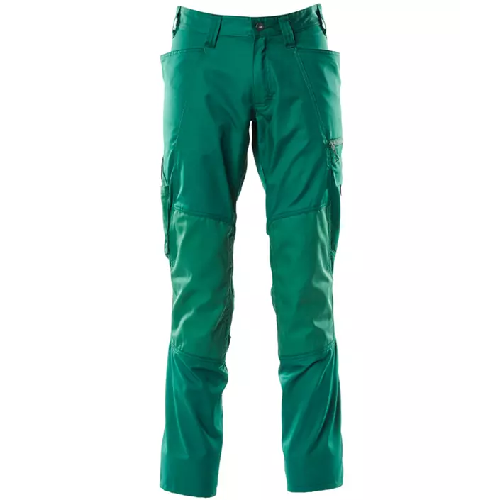 Mascot Accelerate work trousers, Green, large image number 0