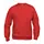 Clique Basic Roundneck childrens sweater, Red, Red, swatch