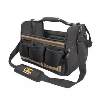 CLC Work Gear 1578 medium open tool bag, Black/Brown