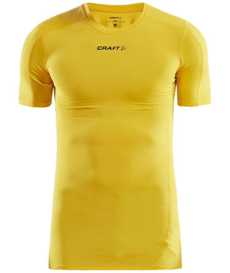 Craft Pro Control kompressions T-shirt, Sweden yellow, Sweden yellow, swatch