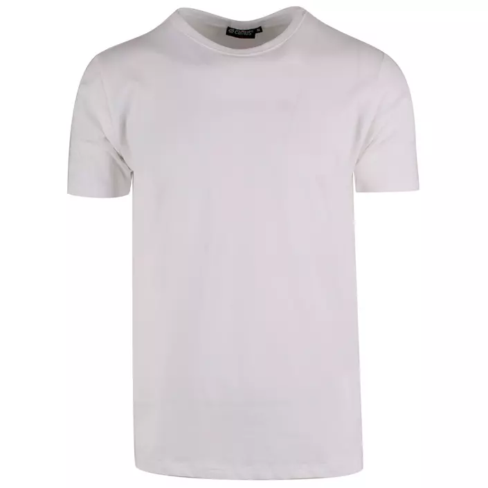 Camus Split T-shirt, Hvid, large image number 0