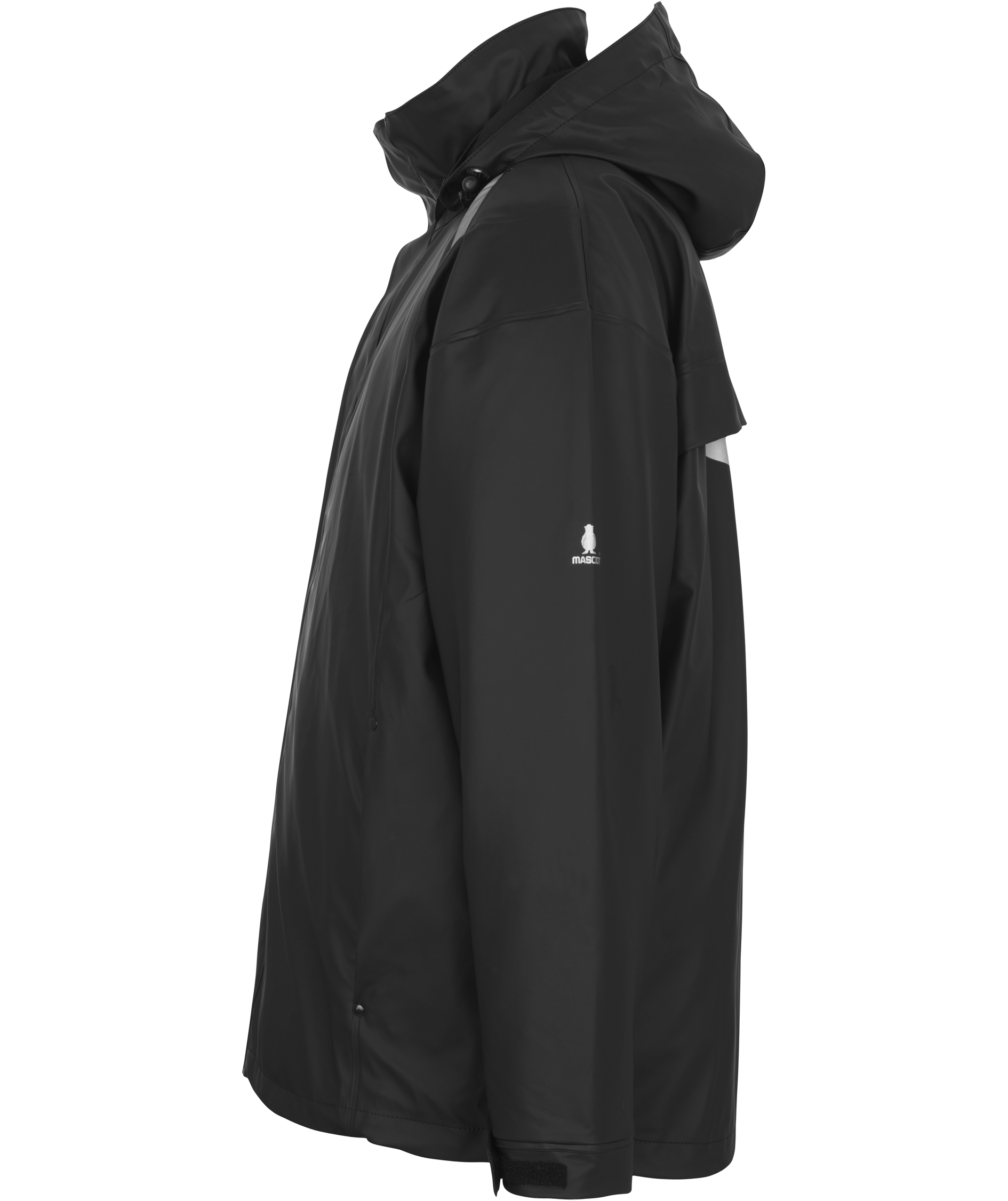 Mascot Aqua Lake rain jacket, Black, large image number 3