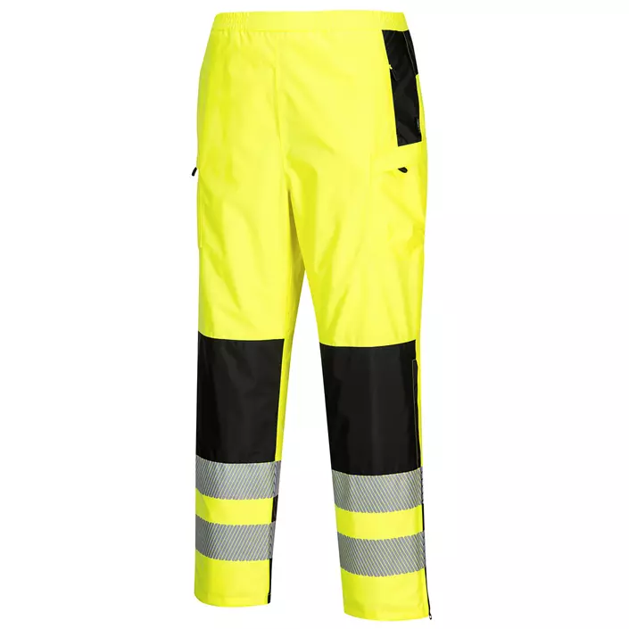 Portwest PW3 women rain trousers, Hi-vis Yellow/Black, large image number 0