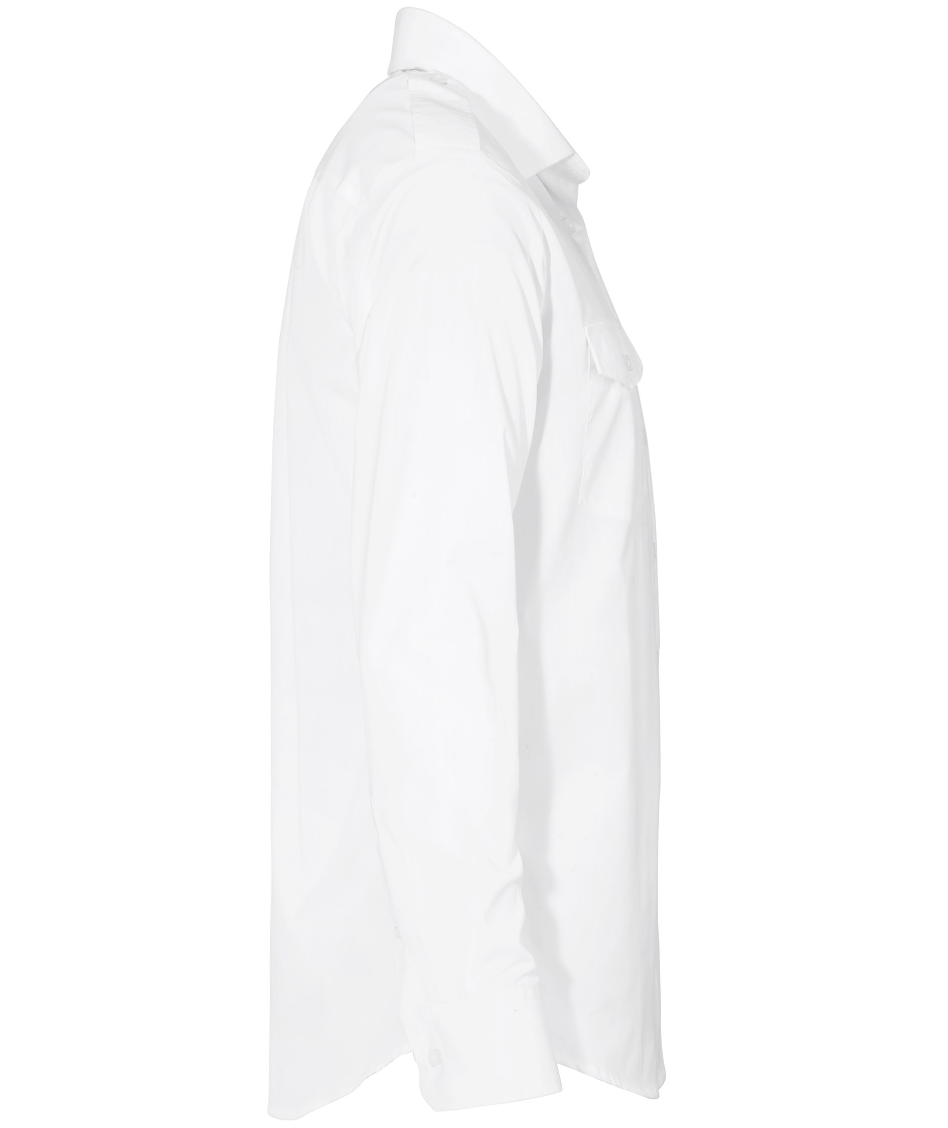 Derby of Sweden Maverick Slim fit pilot shirt, White, large image number 2