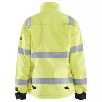 Blåkläder Multinorm women's work jacket, Hi-vis yellow/Marine blue