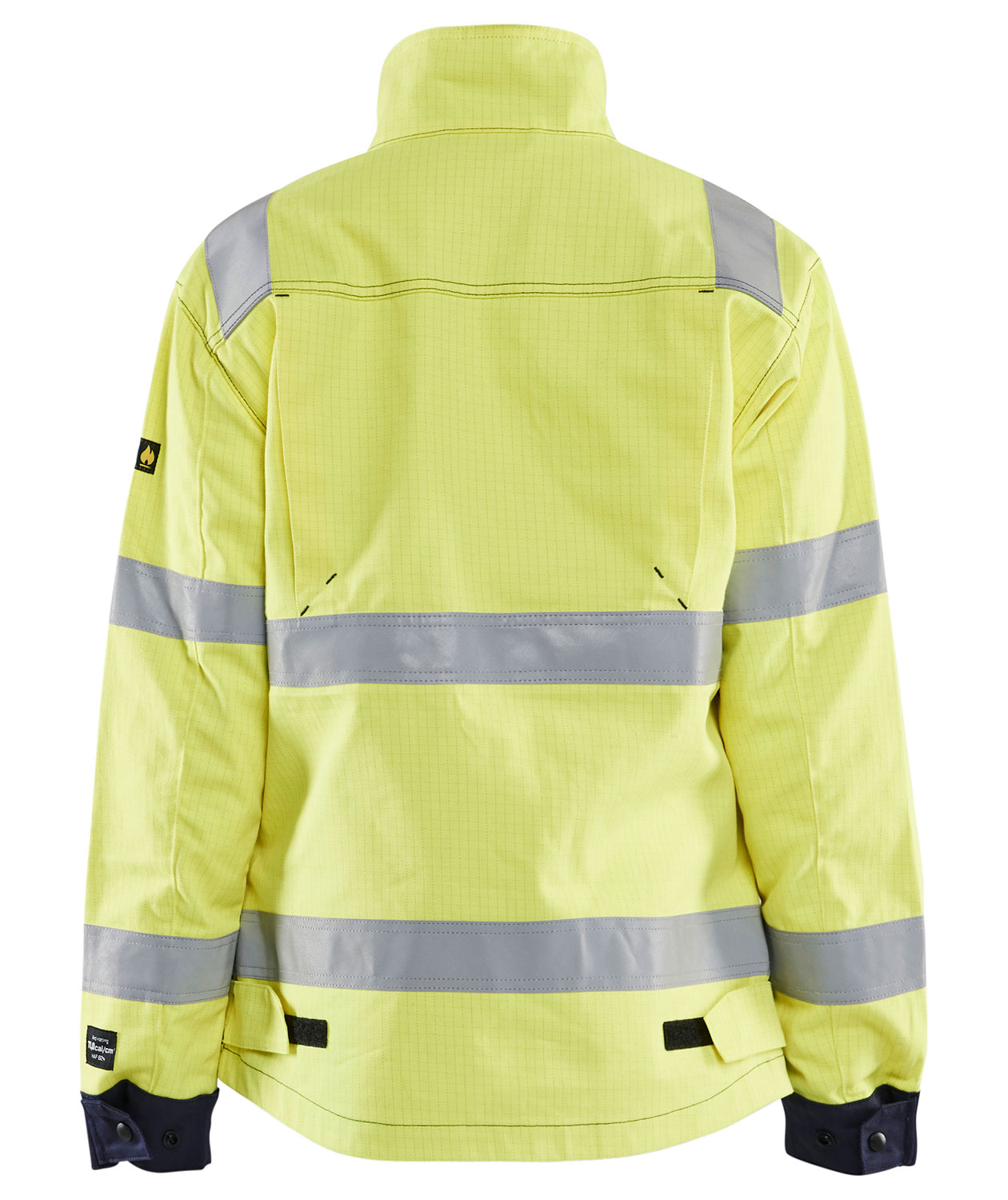 Bl&aring;kl&auml;der Multinorm women's work jacket, Hi-vis yellow/Marine blue