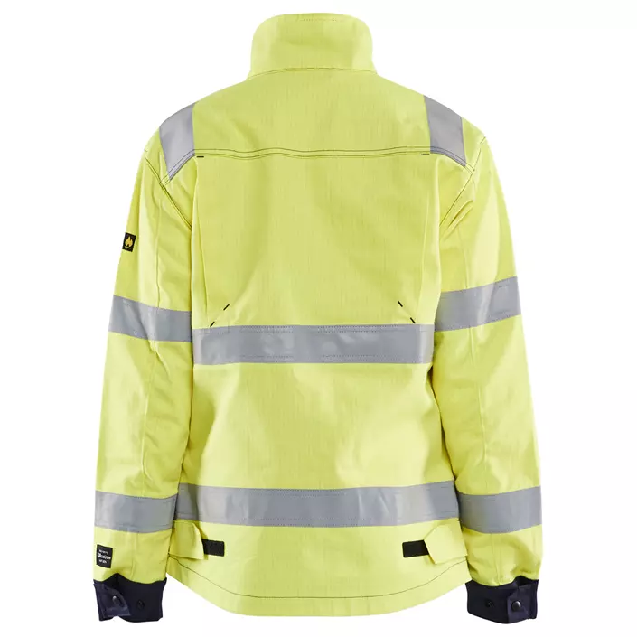 Blåkläder Multinorm women's work jacket, Hi-vis yellow/Marine blue, large image number 1