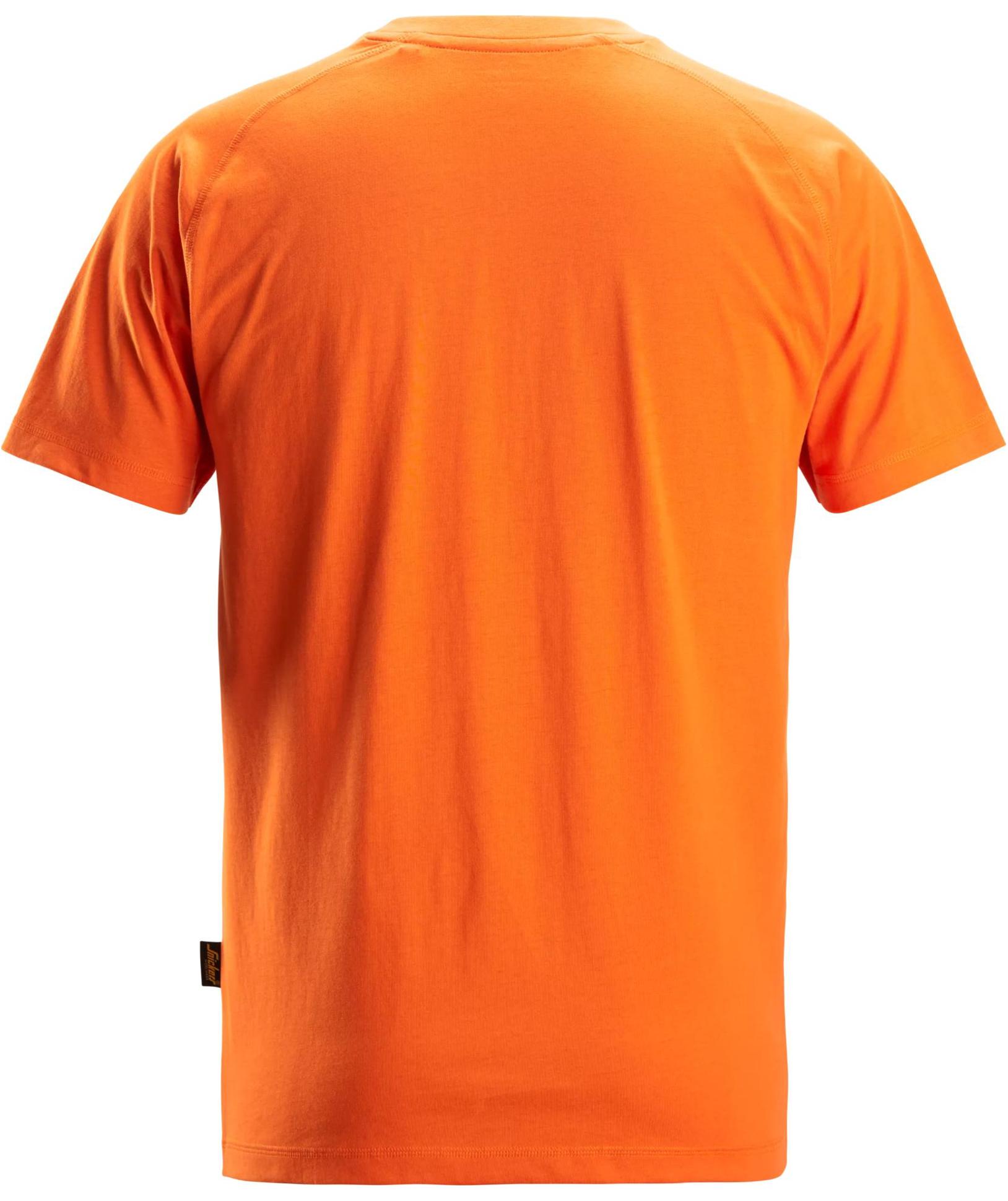 Snickers logo T-shirt 2590, Warm Orange, large image number 2