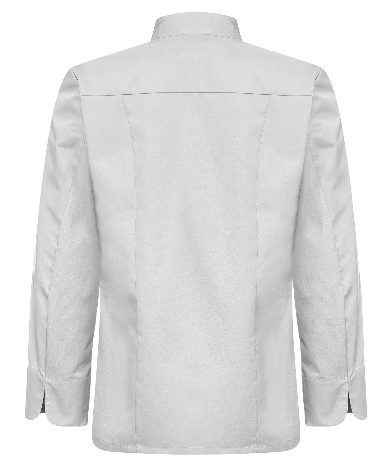 Segers slim fit chefs shirt, Light Grey