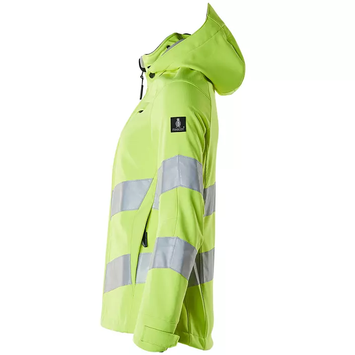 Mascot Safe Supreme dame softshelljakke, Hi-Vis Gul, large image number 2