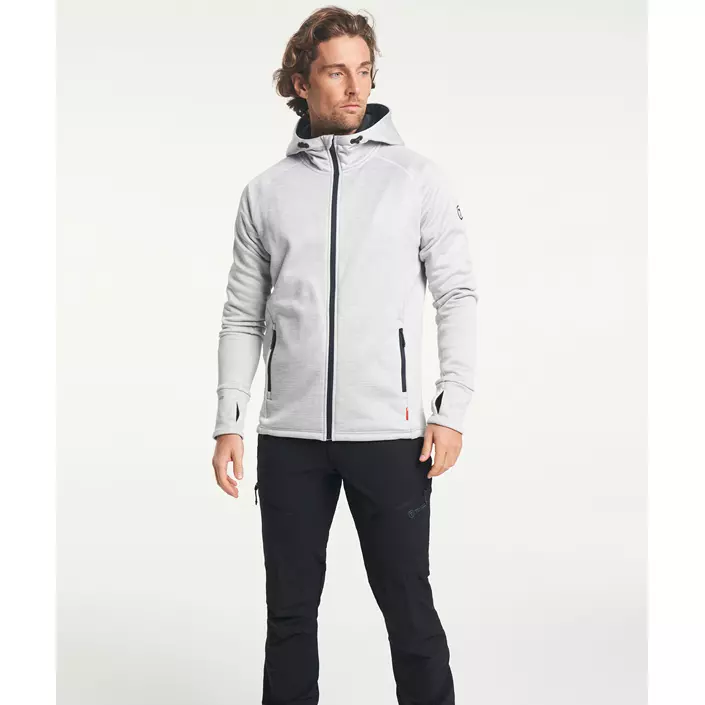 Tenson TXlite Hoodie mit Reißverschluss, Light Grey, large image number 1