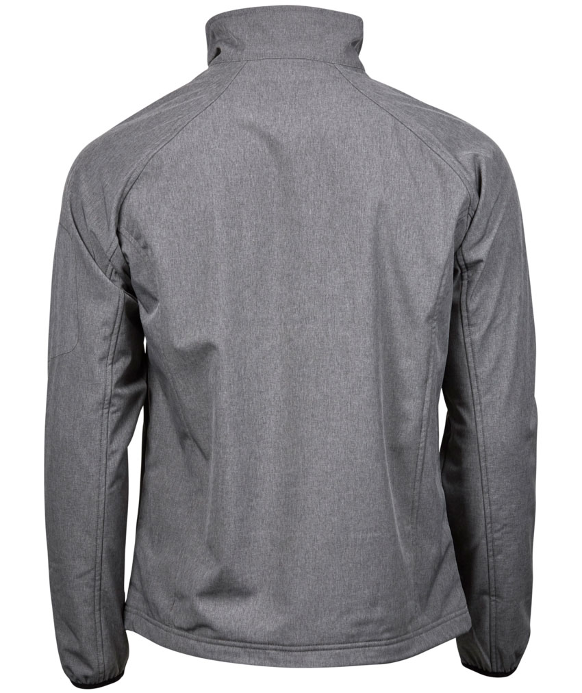 Tee Jays lightweight softshell jacket, Grey Melange, large image number 2