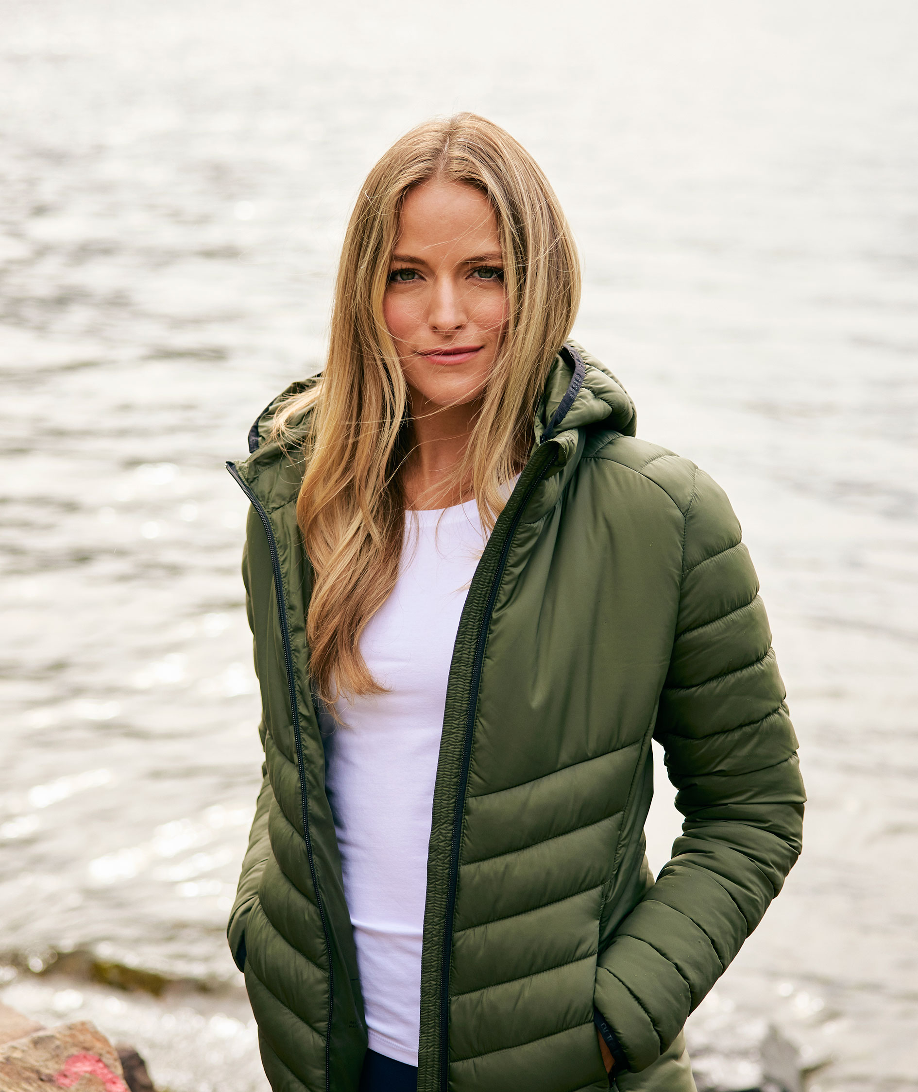 Cutter & Buck Mount Adams vadderad jacka dam, Ivy green, large image number 5