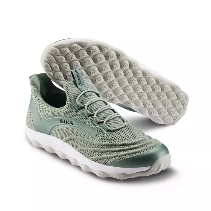 Sika Bubble Leap work shoes O1, Light Green, large image number 0