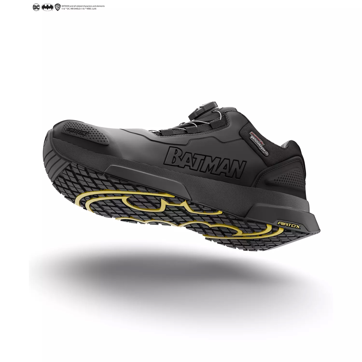 Batman x AIRTOX BAT.ONE safety shoes S3S Black Yellow