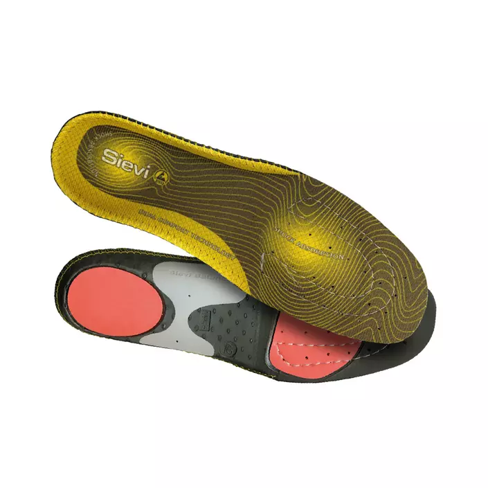 Sievi Dual Comfort Plus with high arch insoles, Grey/Yellow, large image number 0