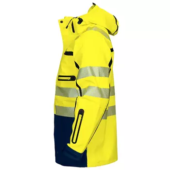 ProJob work jacket 6417, Yellow/Marine
