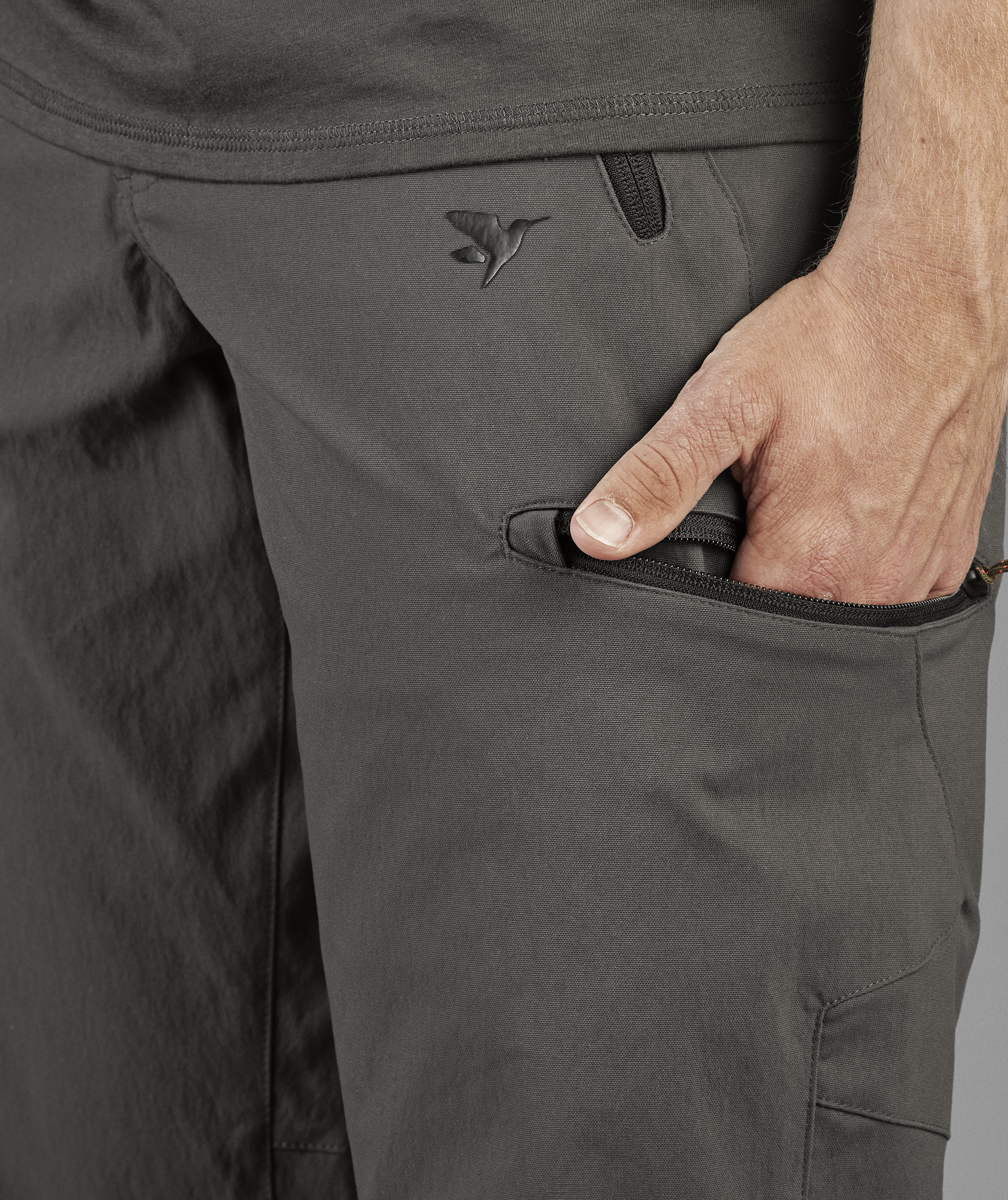 Seeland Outdoor stretch trousers, Raven, large image number 4