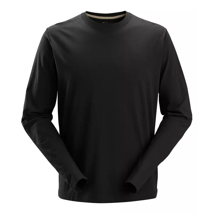 Snickers long-sleeved T-shirt 2496, Black, large image number 0