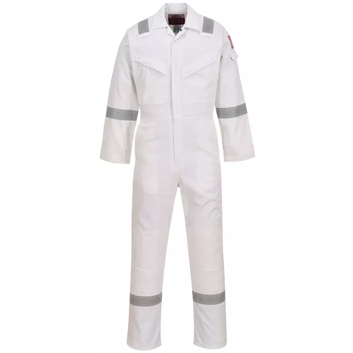 Portwest BizFlame coverall, White, large image number 0