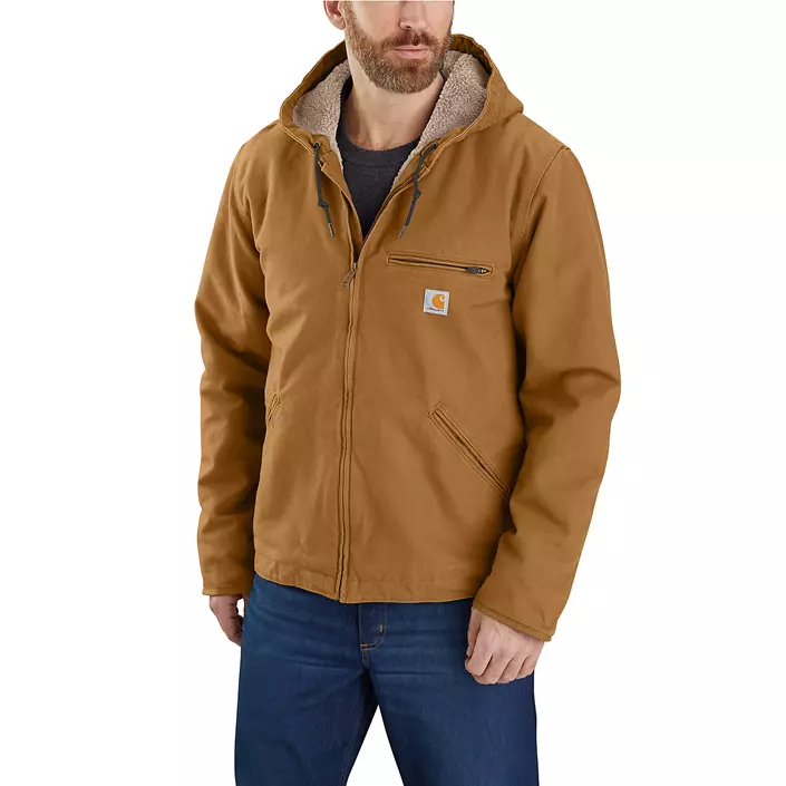 Carhartt foret jakke, Carhartt Brown, large image number 1