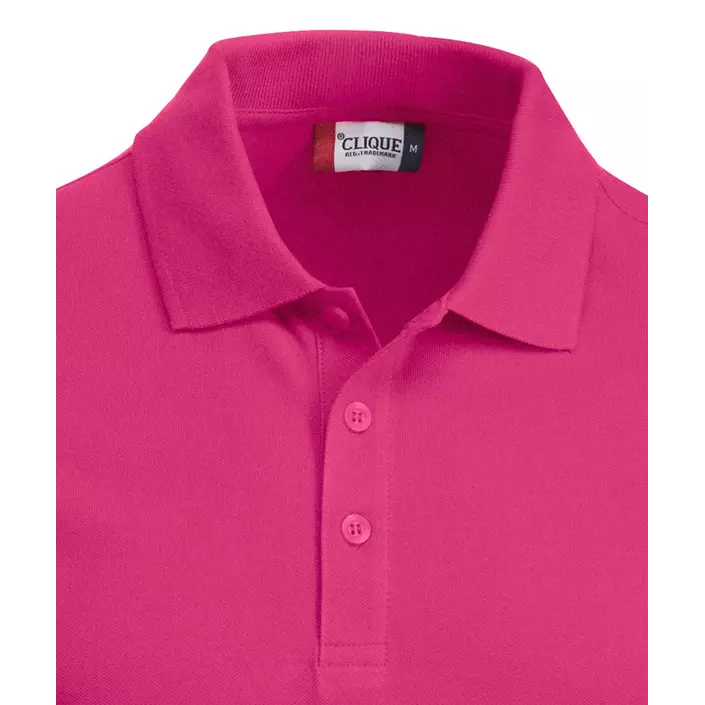 Clique Classic Lincoln polo t-shirt, Lys Cerise, large image number 1