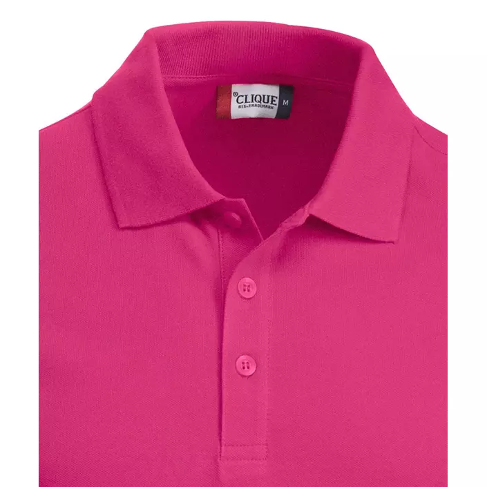 Clique Classic Lincoln polo T-Skjorte, Lys Cerise, large image number 1