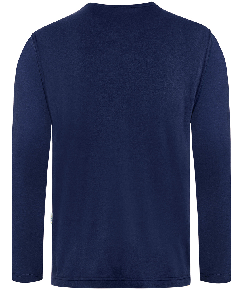 Karlowsky Casual-Flair long-sleeved shirt, Navy, large image number 2