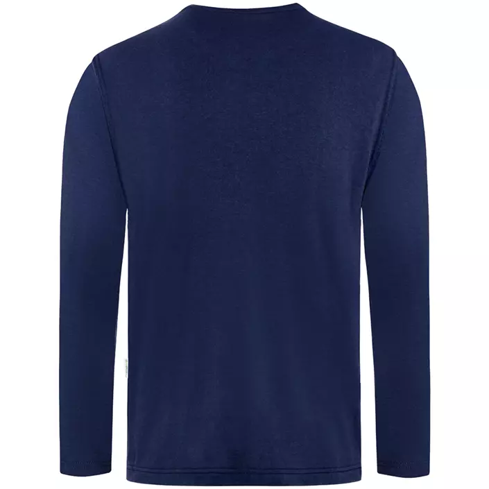 Karlowsky Casual-Flair långärmad T-shirt, Navy, large image number 2