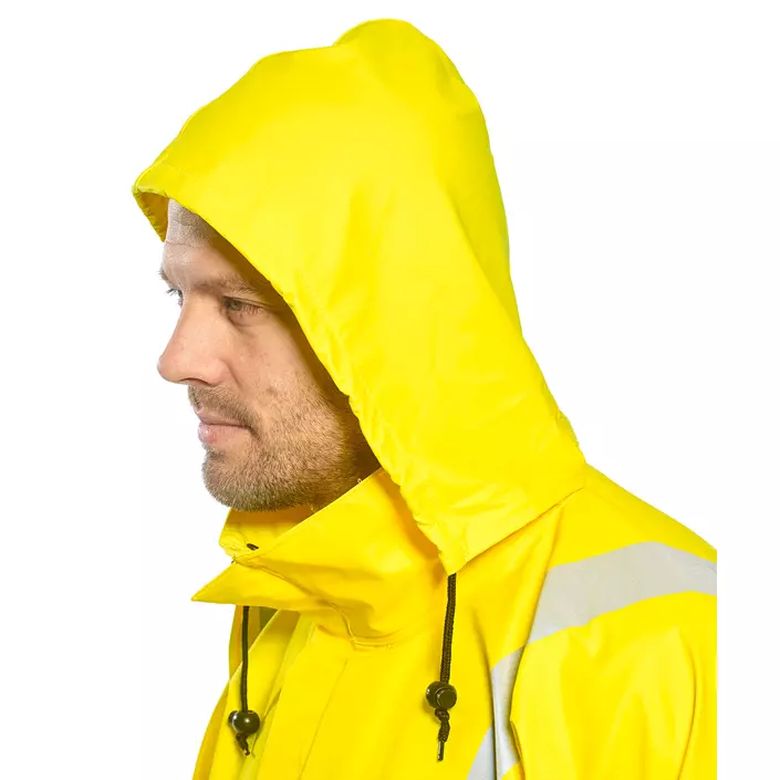 Portwest FR Sealtex rain jacket, Hi-Vis Yellow, large image number 2