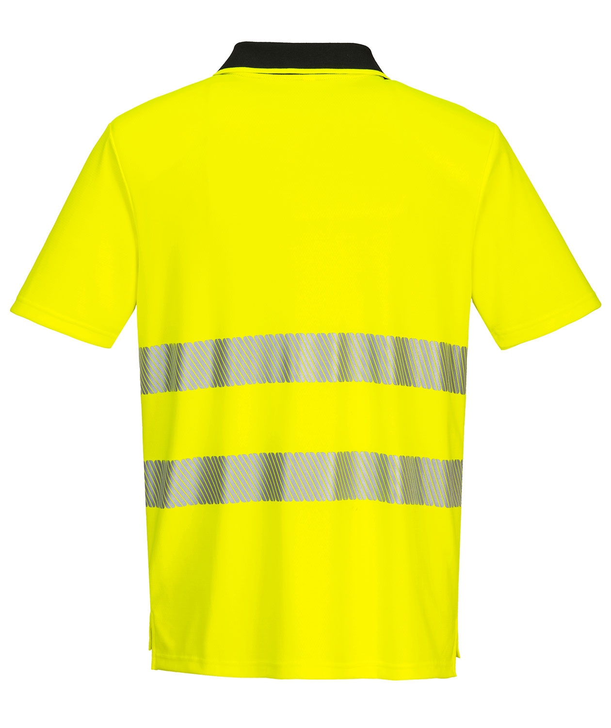 Portwest DX4 polo shirt, Hi-vis Yellow/Black
