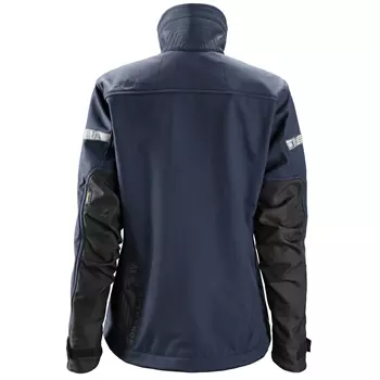 Snickers AllroundWork women's softshell jacket 1207, Navy/Black