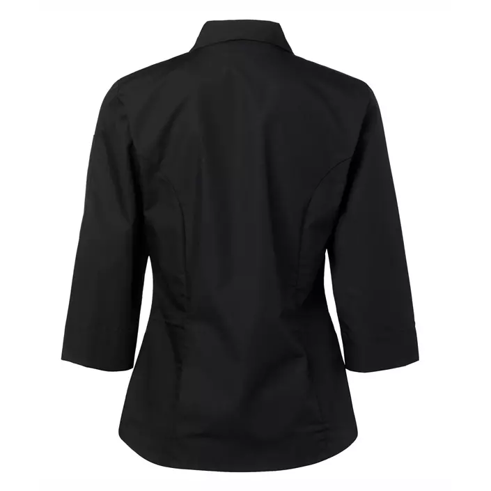 Segers women's shirt with 3/4 sleeves, Black, large image number 1