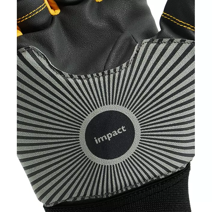 Tegera 9185 impact-reducing gloves, Grey/Black/Yellow, large image number 1