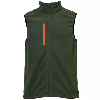 Ocean Outdoor fleece vest, Olive