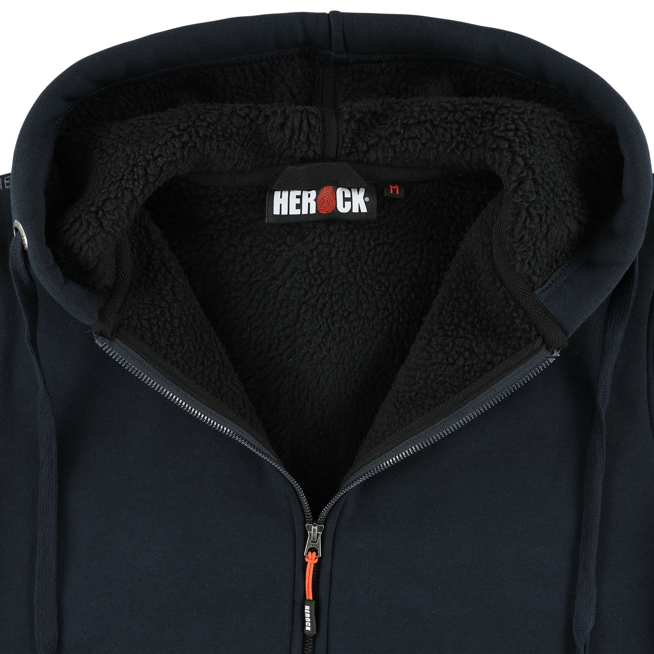HEROCK Otis hoodie with zipper, Navy, large image number 2