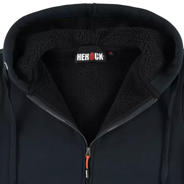 HEROCK Otis hoodie med dragkedja, Navy, large image number 2