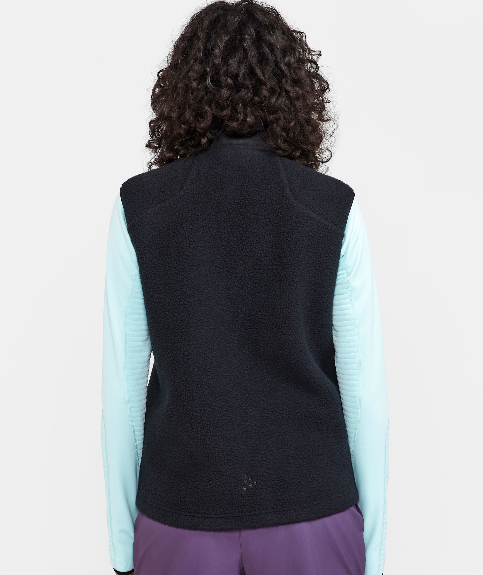 Craft ADV Explore women's fibre pile vest, Black, large image number 2