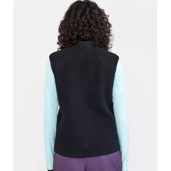 Craft ADV Explore women's fibre pile vest, Black, large image number 2