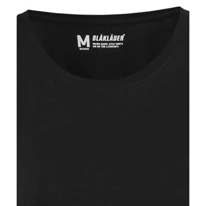 Blåkläder Unite women's T-shirt, Black, large image number 3