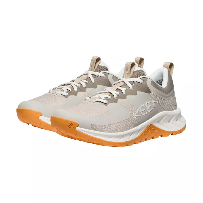 Keen Versacore WP vandrarskor dam, Plaza taupe/orange pepper, large image number 4