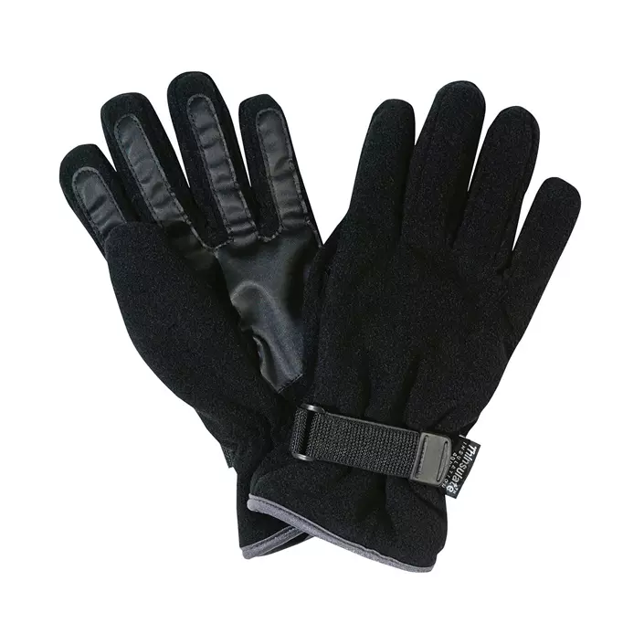 Kansas Fleece-Handschuhe, Schwarz, large image number 0