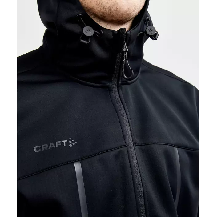 Craft ADV Explore softshell jacket, Black, large image number 3