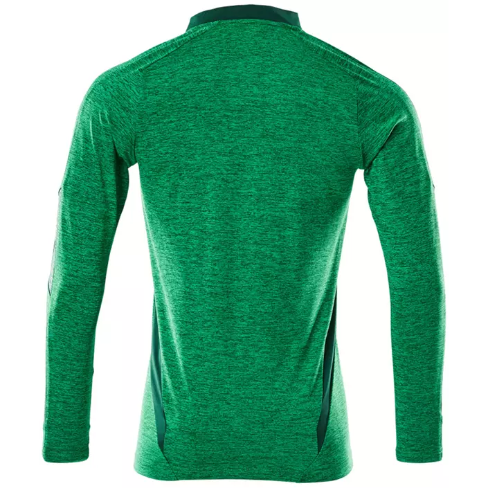 Mascot Accelerate Coolmax langermet polo T-skjorte, Gress grønt/grønn, large image number 1